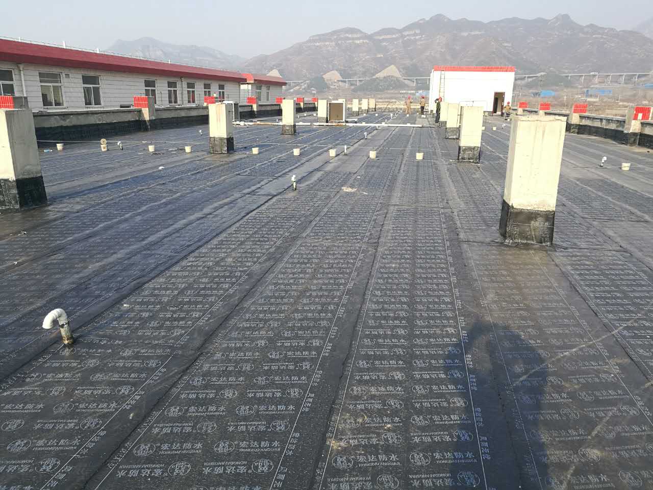 河南華能沁北電廠防水
